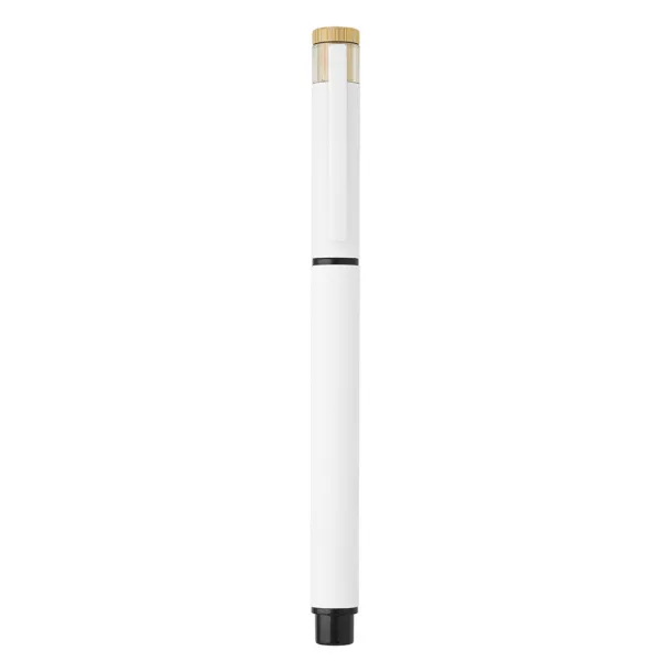 PRISMA Metal ball pen and roller pen set White
