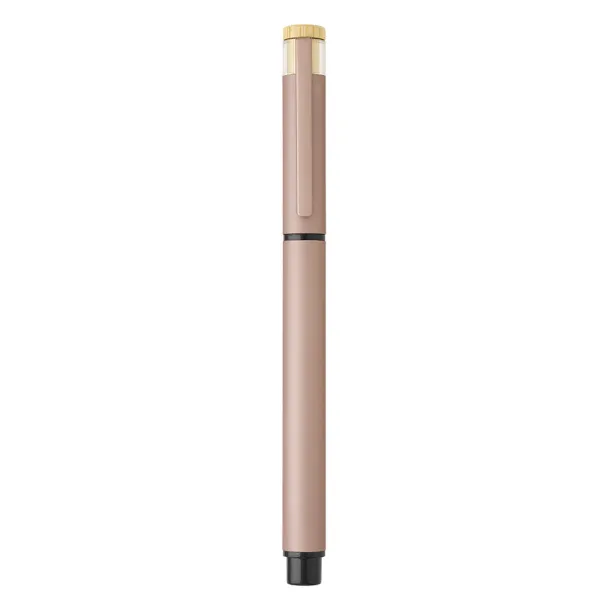 PRISMA Metal ball pen and roller pen set Ružičasto zlatno