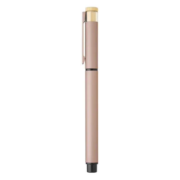 PRISMA Metal ball pen and roller pen set Ružičasto zlatno