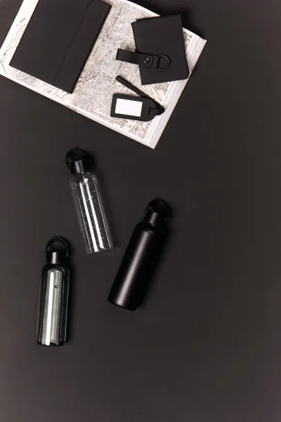  VINGA Baltimore RCS recycled SS bottle 600 ML - Vinga Black