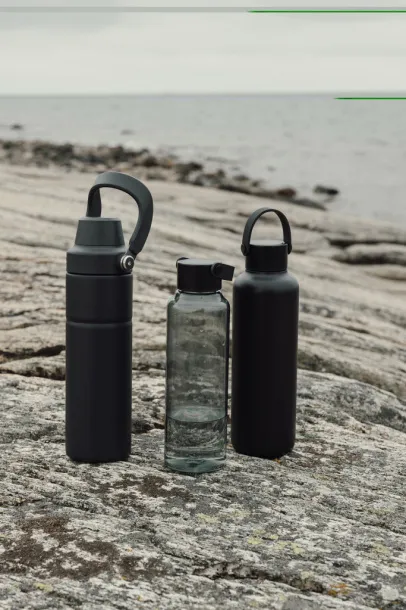  VINGA Baltimore trek RCS recycled SS bottle 600 ML - Vinga Black