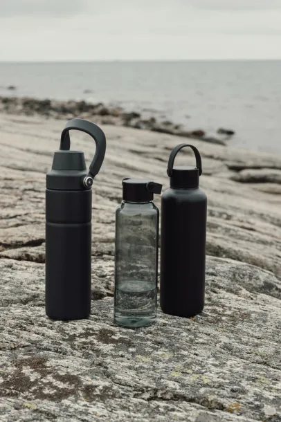  VINGA Baltimore trek RCS recycled SS bottle 600 ML - Vinga Black