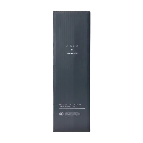  VINGA Baltimore trek RCS recycled SS bottle 600 ML - Vinga navy
