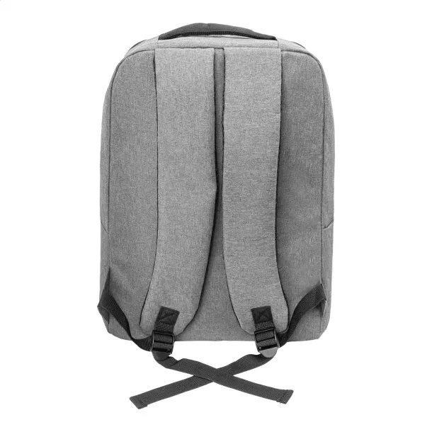 Lauder RPET ruksak, 15" Siva