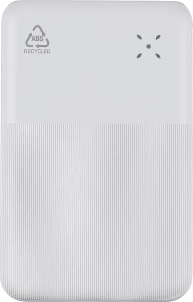 Rayen prijenosna baterija od recikliranog ABS-a - 22,5 W, 20 000 mAh Bijela