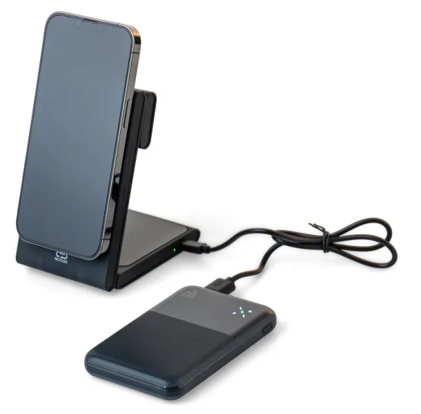  Recycled ABS wireless charger powerbank Miren