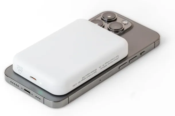 Recycled ABS wireless charger powerbank Miren