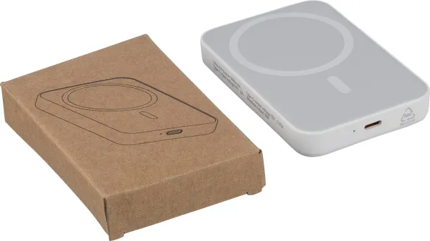  Recycled ABS wireless charger powerbank Miren