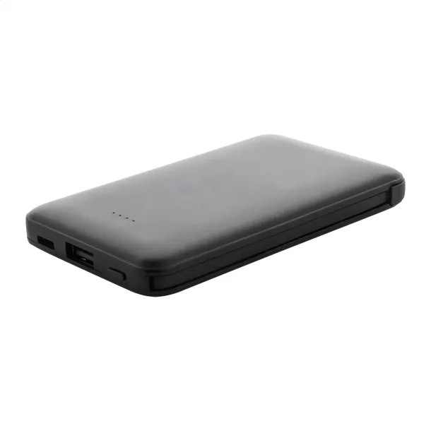 Slimbank rABS prijenosna baterija, 5 000 mAh Crna