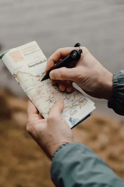  Nordic Drift Trail RCS Portable Infinity Pocket Pen W Compas Black