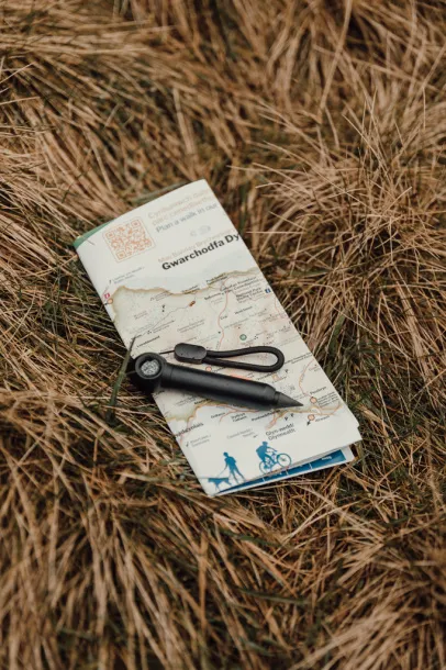  Nordic Drift Trail RCS prijenosna Infinity olovka s kompasom Crna