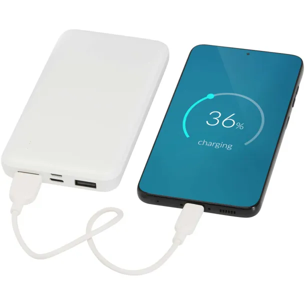 Intan 10.000 mAh 10W recycled plastic power bank White