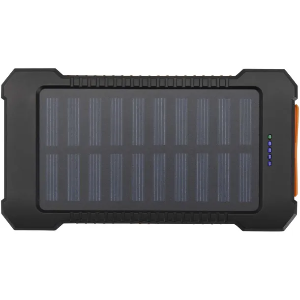 Altair solarna prijenosna baterija sa svjetiljkom - 10 W, 5 000 mAh Crna