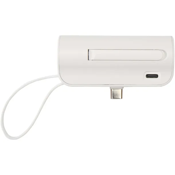 Alnair Prijenosna baterija - 10 W, 5 000 mAh Bijela