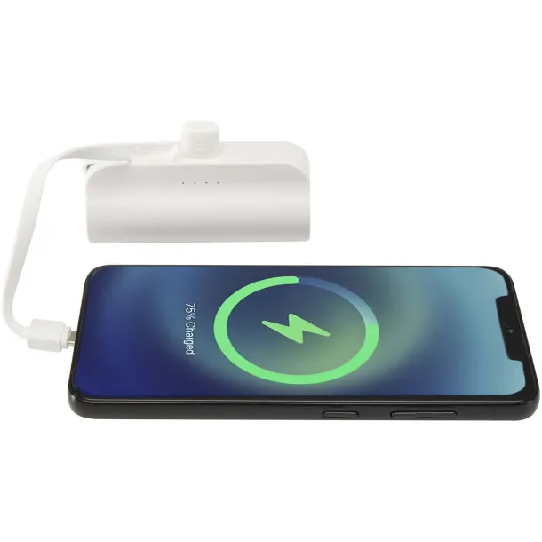 Alnair Prijenosna baterija - 10 W, 5 000 mAh Bijela