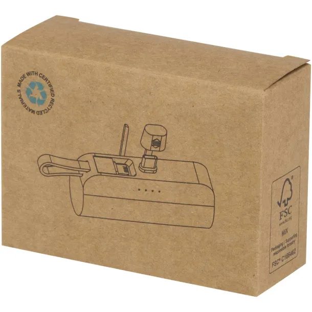 Alnair Prijenosna baterija - 10 W, 5 000 mAh Bijela