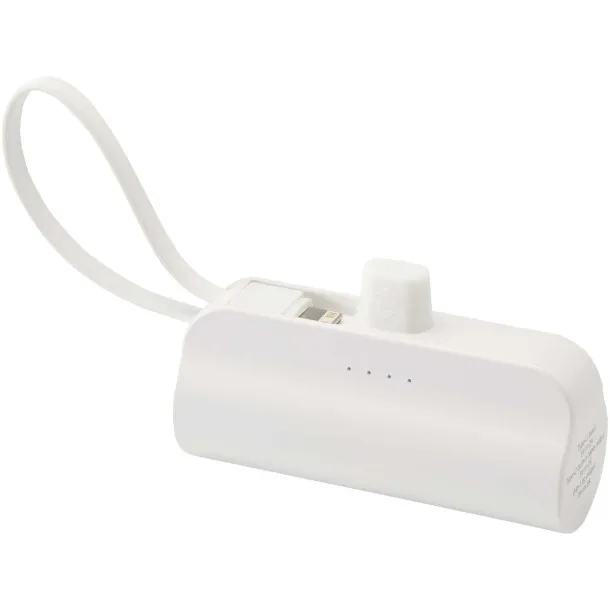Alnair Prijenosna baterija - 10 W, 5 000 mAh Bijela