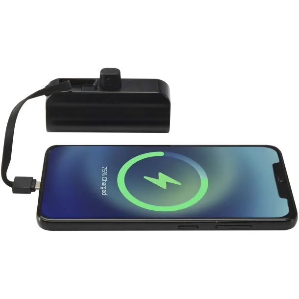 Alnair Prijenosna baterija - 10 W, 5 000 mAh Crna