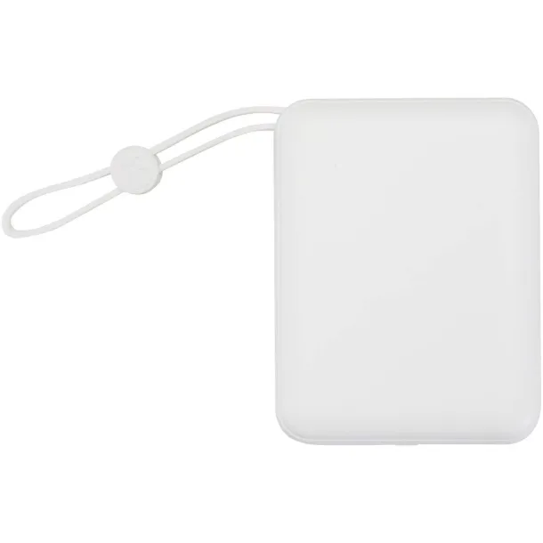 Acrux prijenosna baterija za tablet s ugrađenim USB-C kabelom - 35W, 10 000 mAh Bijela