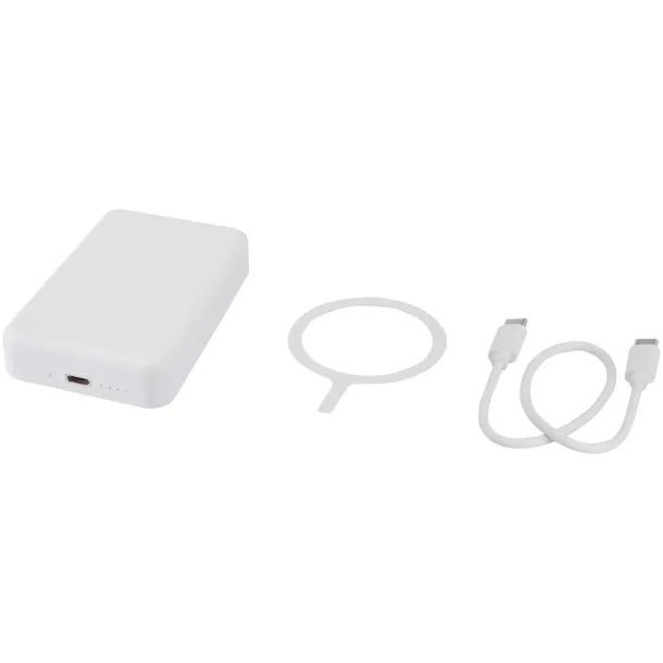 Acrab bežična magnetska prijenosna baterija - 15 W s 20 W PD-om, 10 000 mAh Bijela