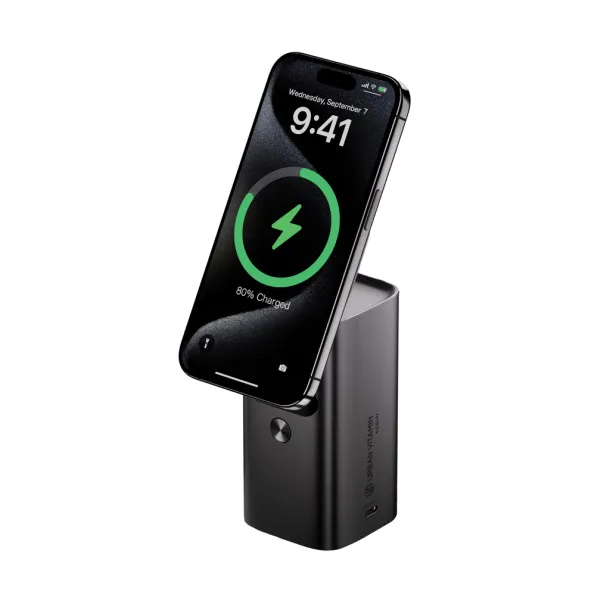 Urban Vitamin Sunnyvale Urban Vitamin Sunnyvale 100W 15.000mAh magnetic powerbank - Urban Vitamin Anthracite