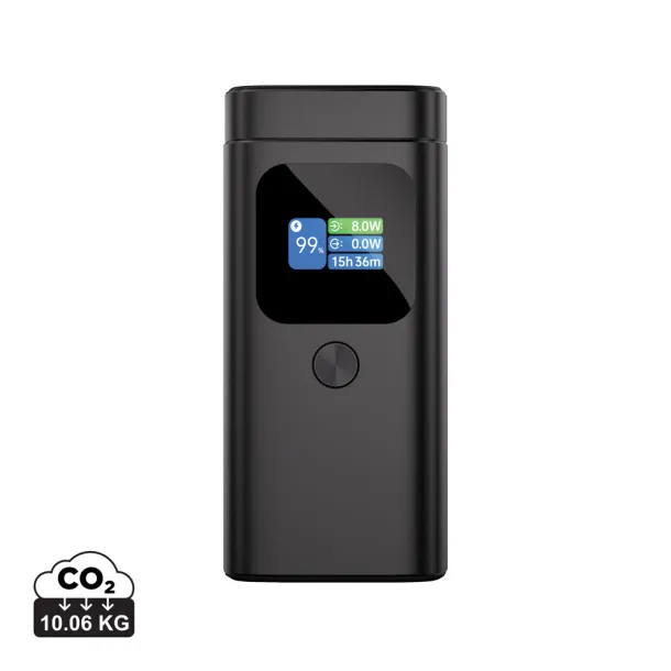 Urban Vitamin Sunnyvale magnetska prijenosna baterija - 100 W, 15 000 mAh - Urban Vitamin Antracit