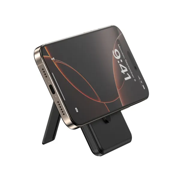  Urban Vitamin Redwood 5in1 5000mah 20W PD magnetic powerbank - Urban Vitamin Black