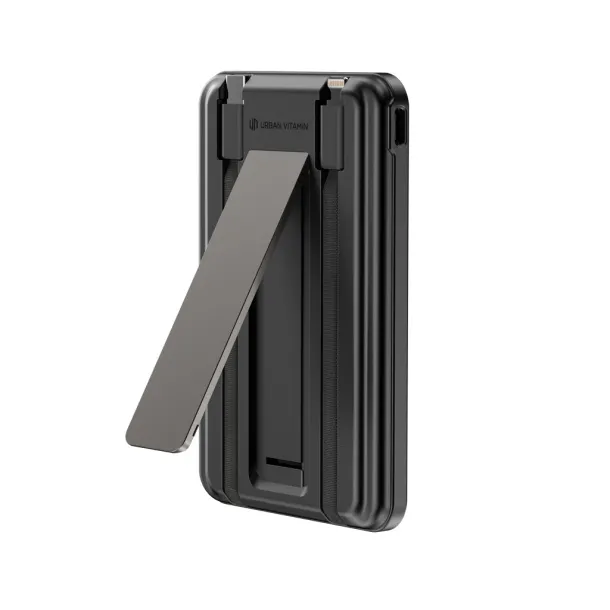  Urban Vitamin Redwood 5u1 magnetska prijenosna baterija - 20 W PD, 5 000 mAh - Urban Vitamin Crna