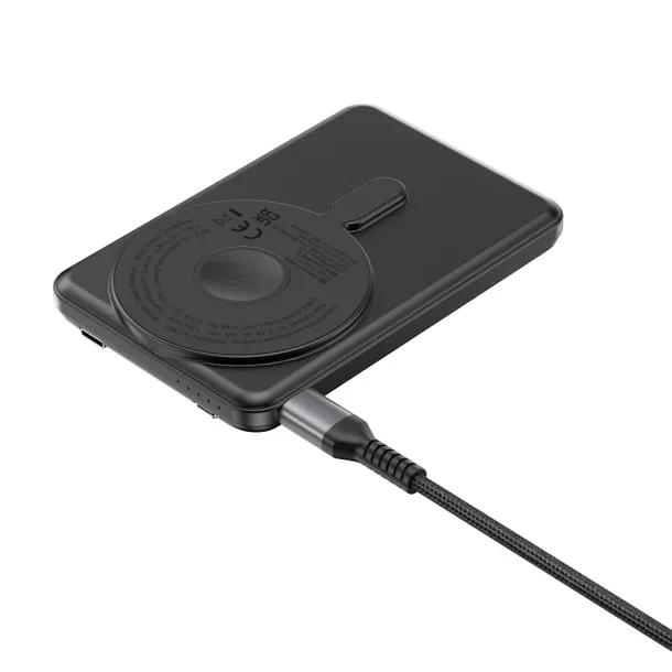  Urban Vitamin Redwood 5u1 magnetska prijenosna baterija - 20 W PD, 5 000 mAh - Urban Vitamin Crna