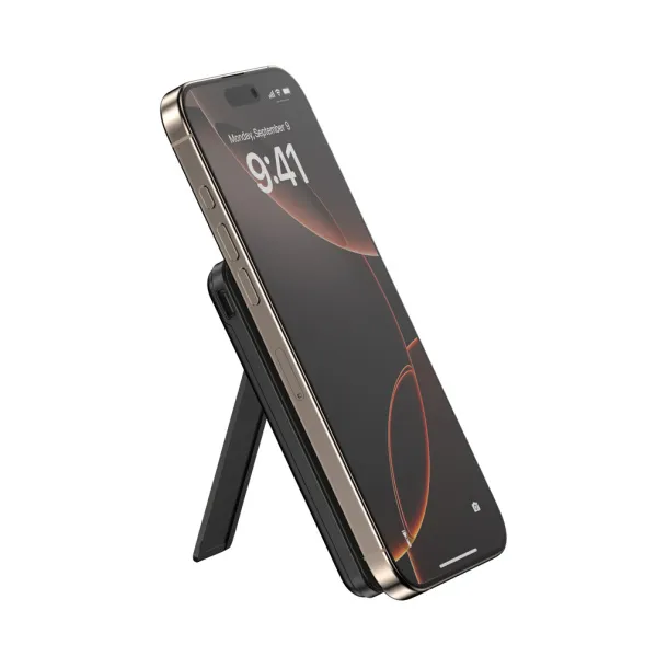  Urban Vitamin Redwood 5u1 magnetska prijenosna baterija - 20 W PD, 5 000 mAh - Urban Vitamin Crna
