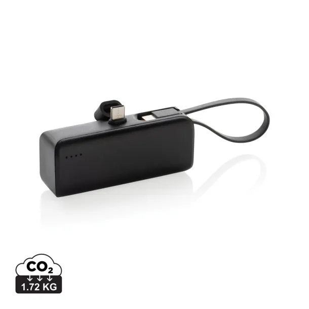  Powerlink RCS prijenosna baterija s USB-C priključkom, 3.000 mAh - XD Collection Crna