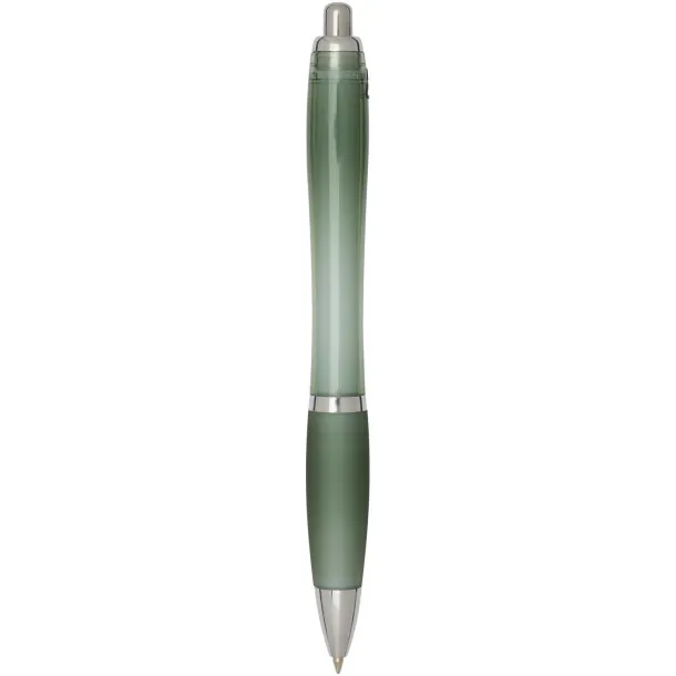 Nash RCS Kemijska olovka od reciklirane plastike s obojenim tijelom i hvatištem (crna tinta) Heather green
