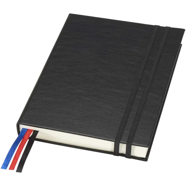 Alder A5 hard cover notebook Crna