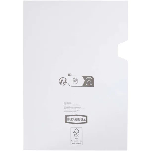 Alder A5 hard cover notebook Crna