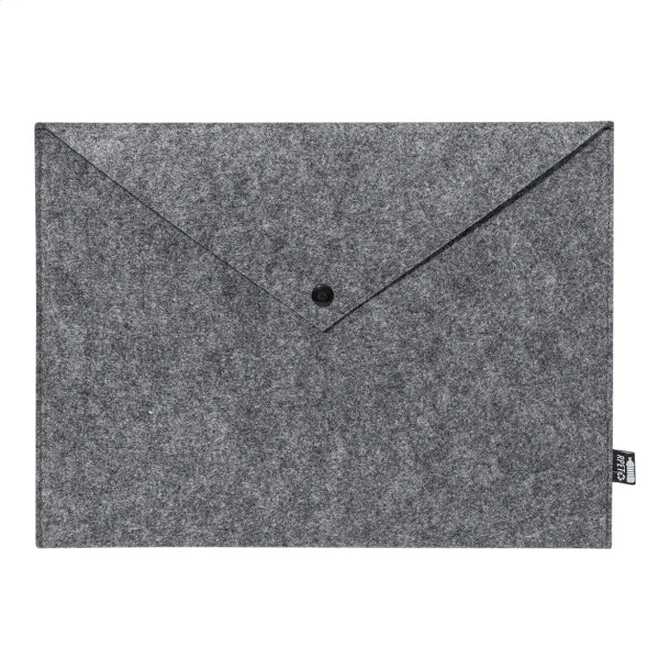Refelt Slim RPET torba za laptop i dokumente, 13" Siva