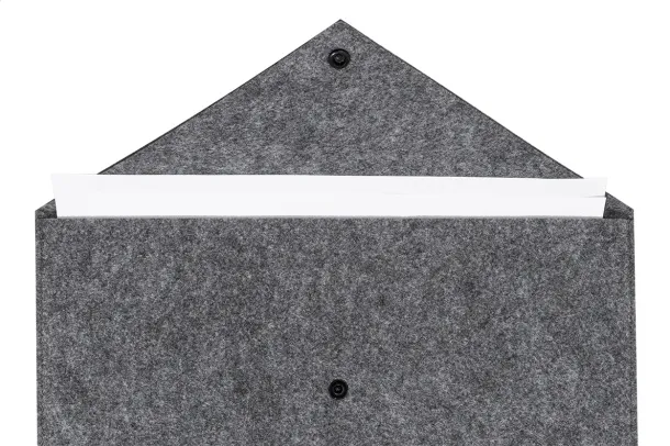 Refelt Slim RPET torba za laptop i dokumente, 13" Siva