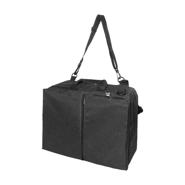 Walton RPET ruksak za dokumente, 15" Crna