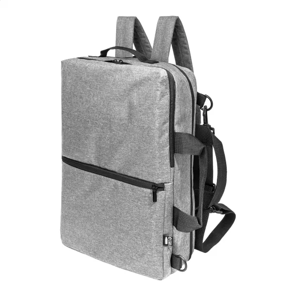 Walton RPET ruksak za dokumente, 15" Siva