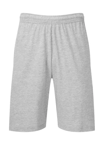 Iconic 195 kratke hlače od jerseya - Fruit of the Loom Heather Grey