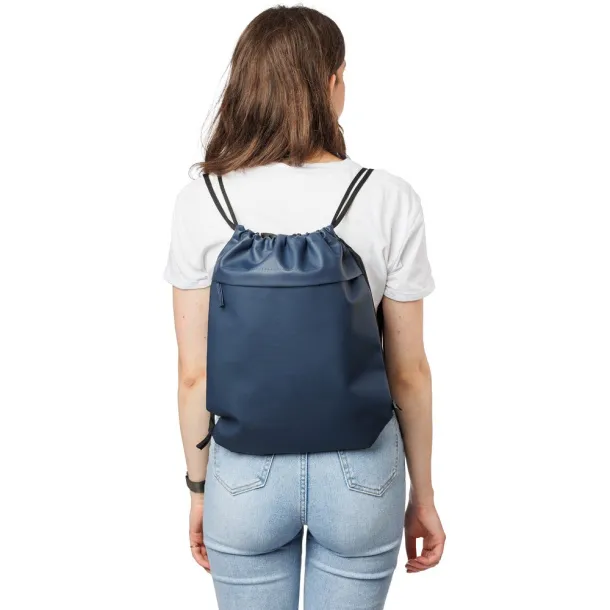  RPET drawstring back Plava