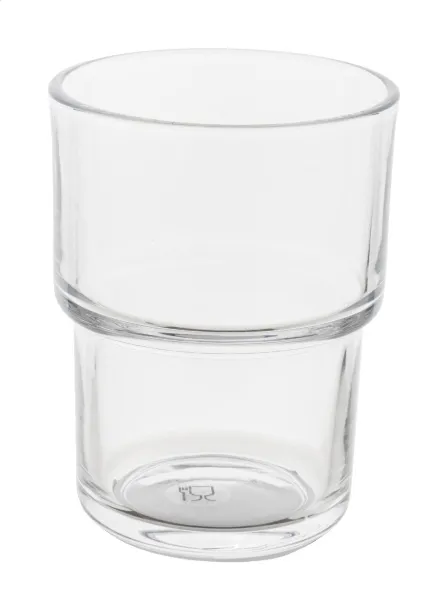 Glassip staklena putna šalica, 400 ml Prozirno