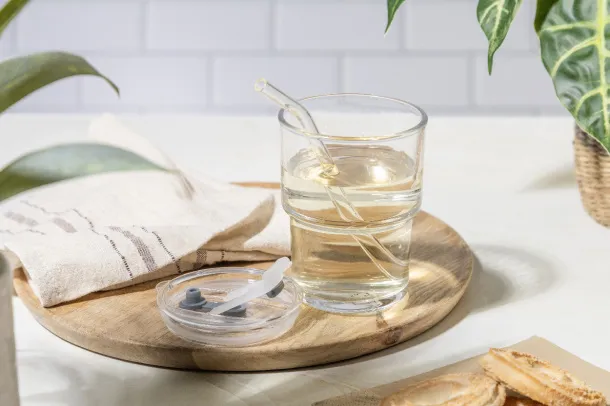 Glassip glass travel cup Transparent