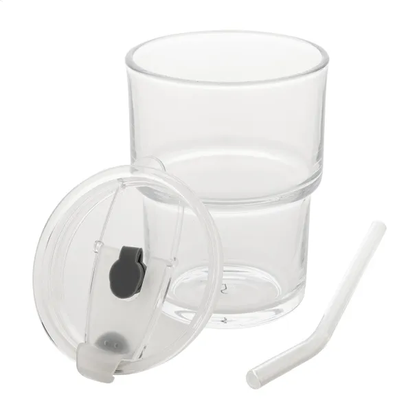 Glassip glass travel cup Transparent