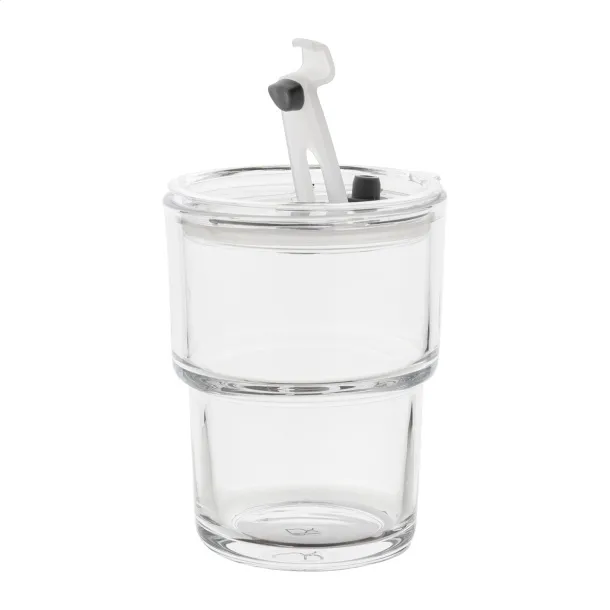 Glassip glass travel cup Transparent