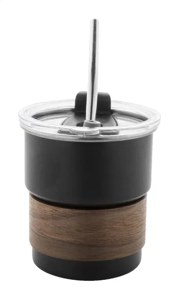 Waffee RSS putna šalica, 260 ml Crna