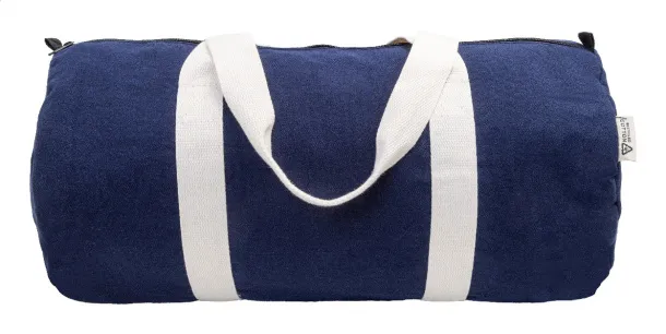 Rekan Duff recycled canvas sports bag Blue