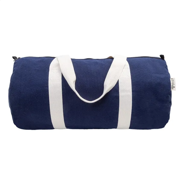 Rekan Duff recycled canvas sports bag Blue