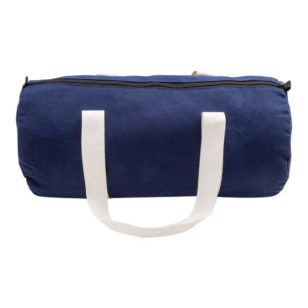Rekan Duff recycled canvas sports bag Blue