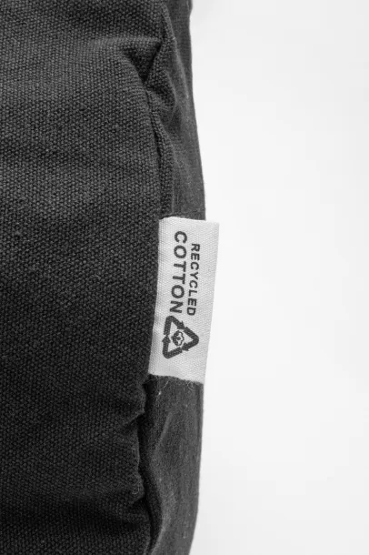 Rekan Duff recycled canvas sports bag Black