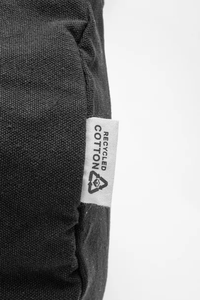 Rekan Duff recycled canvas sports bag Black